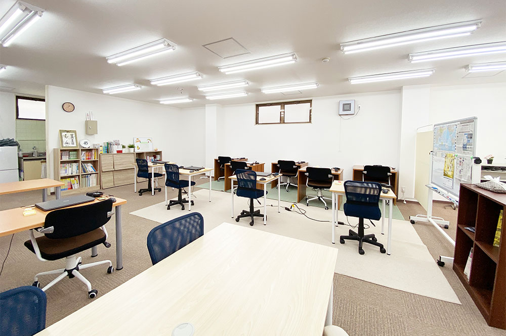 個別指導ミカタ塾教室内部